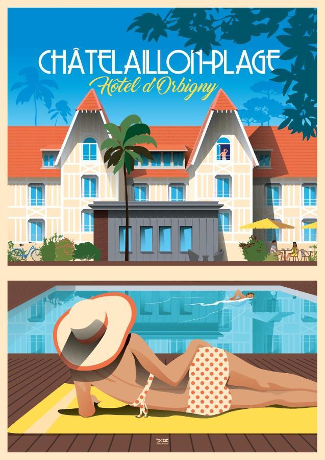 Boutique Hotel D'Orbigny Chatelaillon - La Rochelle מראה חיצוני תמונה